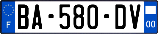 BA-580-DV