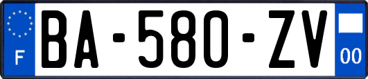 BA-580-ZV