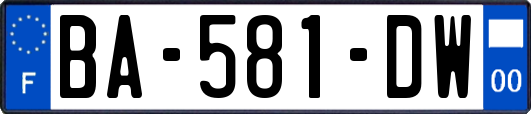 BA-581-DW