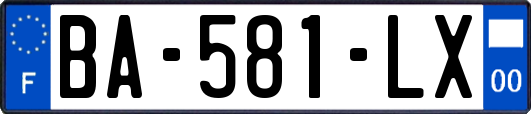 BA-581-LX