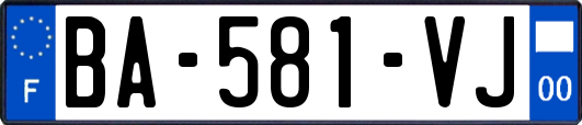 BA-581-VJ