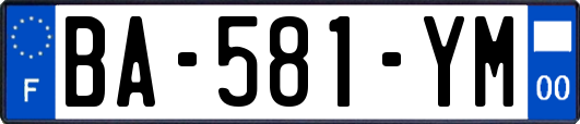 BA-581-YM