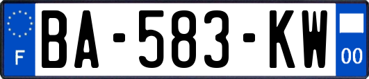 BA-583-KW