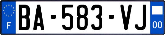 BA-583-VJ