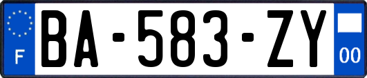 BA-583-ZY