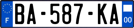 BA-587-KA