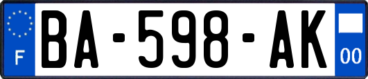 BA-598-AK