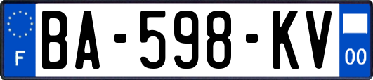 BA-598-KV
