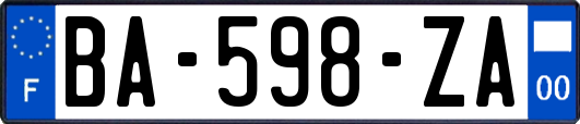 BA-598-ZA