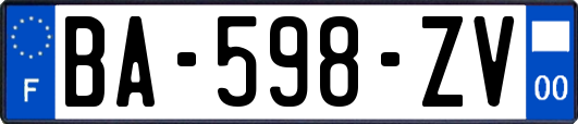 BA-598-ZV