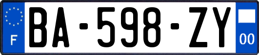 BA-598-ZY