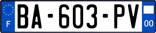 BA-603-PV