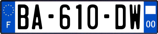 BA-610-DW