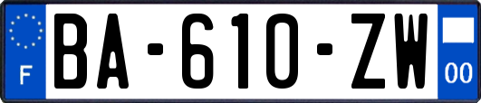 BA-610-ZW