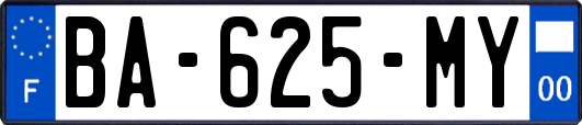 BA-625-MY