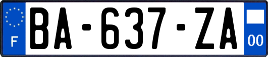 BA-637-ZA