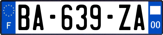 BA-639-ZA