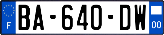 BA-640-DW