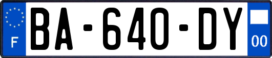 BA-640-DY