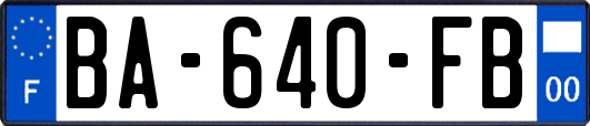 BA-640-FB
