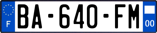 BA-640-FM