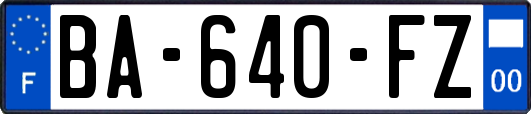 BA-640-FZ