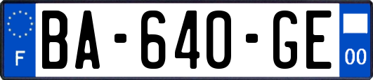 BA-640-GE