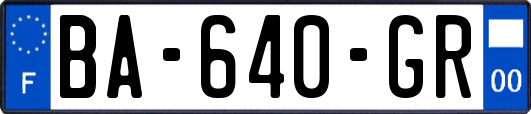BA-640-GR