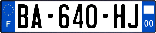 BA-640-HJ