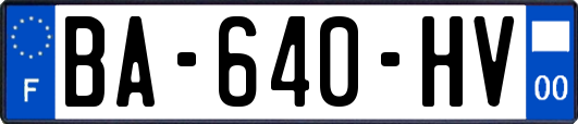 BA-640-HV