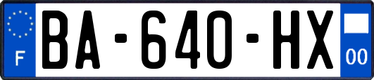 BA-640-HX