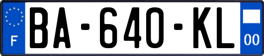BA-640-KL