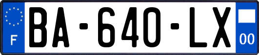 BA-640-LX