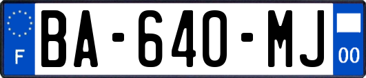 BA-640-MJ