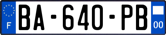 BA-640-PB