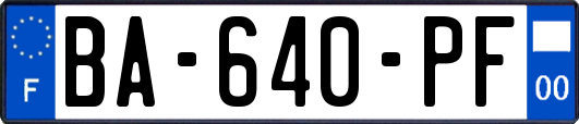 BA-640-PF