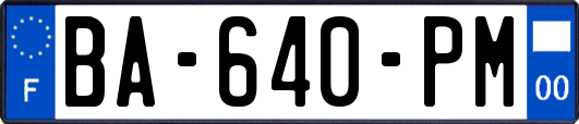 BA-640-PM