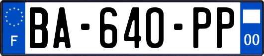 BA-640-PP