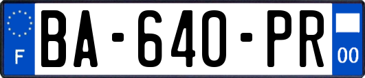 BA-640-PR