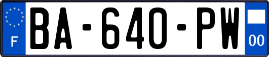 BA-640-PW