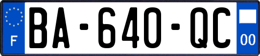 BA-640-QC