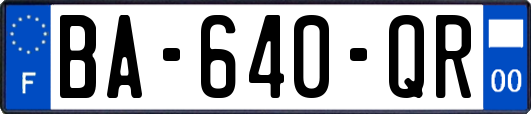 BA-640-QR