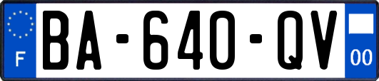 BA-640-QV