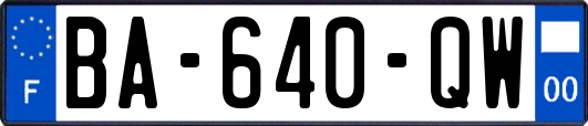 BA-640-QW