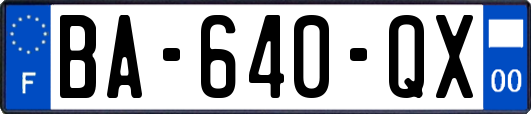 BA-640-QX