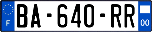 BA-640-RR