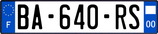 BA-640-RS