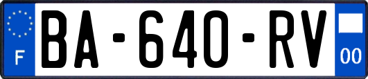 BA-640-RV