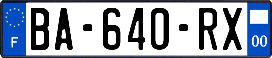 BA-640-RX