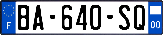 BA-640-SQ